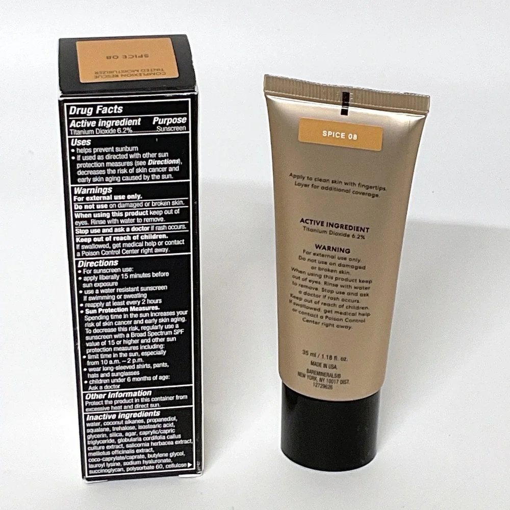 bareMinerals Complexion Rescue Tinted Moisturizer SPF 30 Spice 08 1.18oz NEW